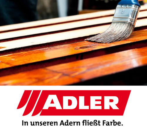 Wo ADLER draufsteht, ist viel  Herzblut drin. Mit dieser Philosophie ist ADLER zum Kompetenzführer bei Holzschutz und Holzlacken geworden. Denn wer mit Herz bei der Sache ist, macht keine halben Sachen. Das beginnt bei der Forschung und endet bei Beratung und Service. 